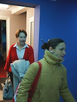 Lets have a look at an all female mature sauna