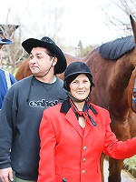 Mature slut fucking two stable dudes