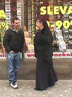 The sultry grandma would very much like to take his boner in her tight pussy and she gets it