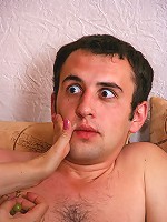 Blowjob and veggie fucking